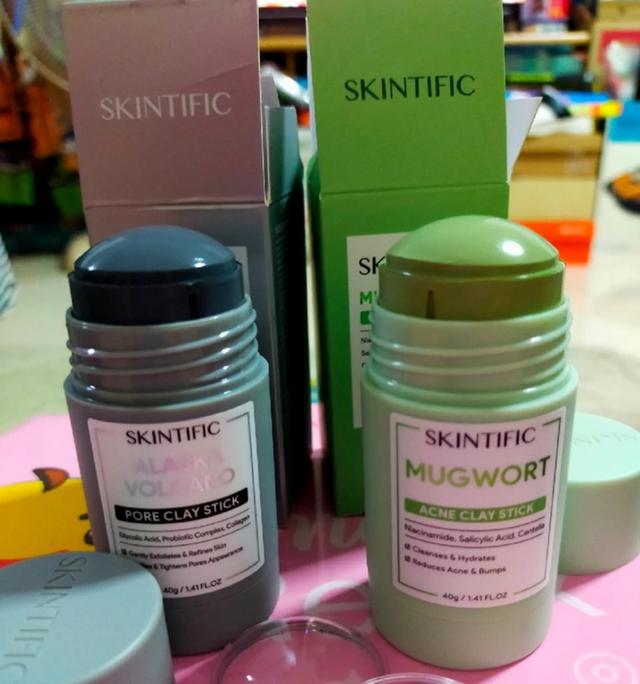 SKINTIFIC มาส์กโคลนแบบแท่ง