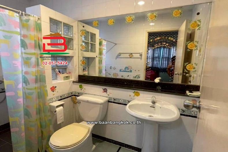 บ้านเดี่ยว หมู่บ้าน นันทวัน วงแหวน-รัตนาธิเบศร์ เนื้อที่ 66 ตรว.ใกล้เซ็นทรัล เวสต์เกต ถนนกาญจนาภิเษก ตำบลเสาธงหิน อำเภอบางใหญ่ จังหวัดนนทบุรี 12