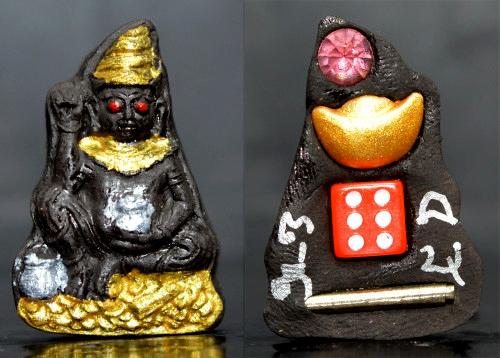 ✨ The Sovereign Phor Ngur "Nuea Duang" Destiny-Master: Authentic Phra Arjan Pom Khmer-Lanna Sacred Black Charm Talisman Infused with Primordial Attrac รูปที่ 16