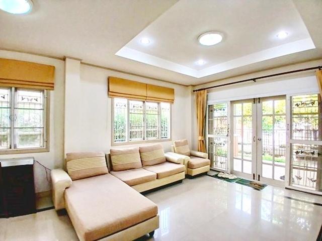 4นอน ตลาดมีนบุรี 1 800 ม.ให้เช่าบ้านเดี่ยวหรู 2 ชั้น 64 ตร.วา.MRT เคหะรามคำแหง 400ม. พร้อมเฟอร์ฯ เครื่องใช้ไฟฟ้า ย่านมีน 2