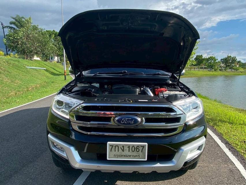 FORD EVEREST 2017 3.2 TITANIUM PLUS 4WD AT ​​​​​​💓 7ที่นั่งตัวท็อปโฟวิล เดิมสวยโรงงาน ระบบออโต้ทั้งคัน มีหลังคาซันรูฟ ช่วงล่างดีพร้อมขับ 17