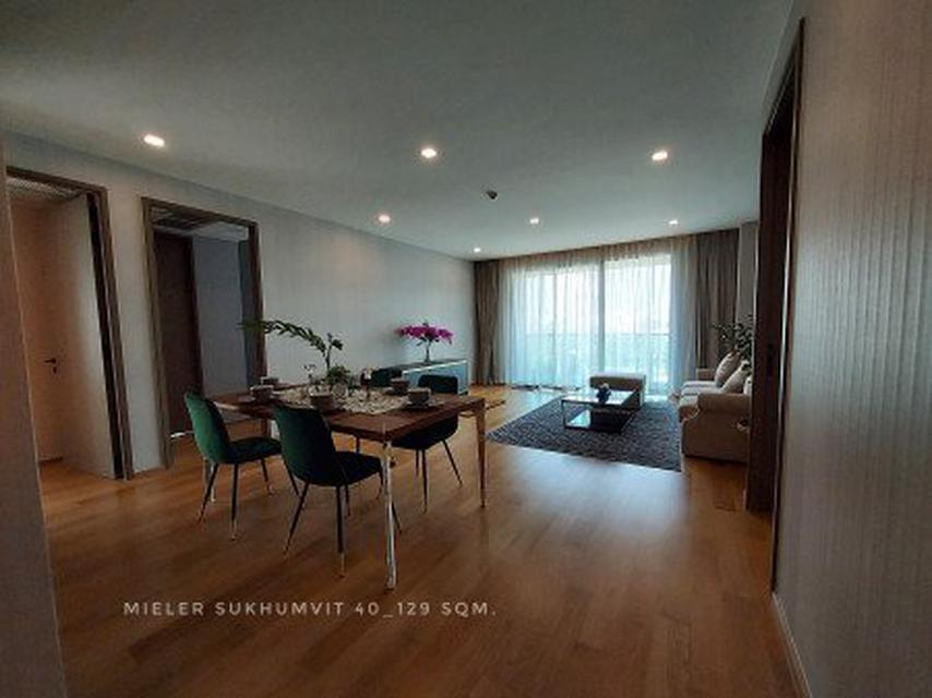 ขาย คอนโด 3 bedrooms fully furnished Mieler Sukhumvit40 Luxury Condominium 129 ตรม. ready to move in near BTS Ekamai and 2