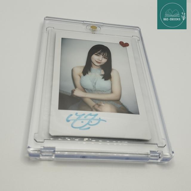 Remu Suzumori รูปโพลารอยด์พร้อมลายเซ็น (ของสะสมไอดอลญี่ปุ่น) รูปที่ 2