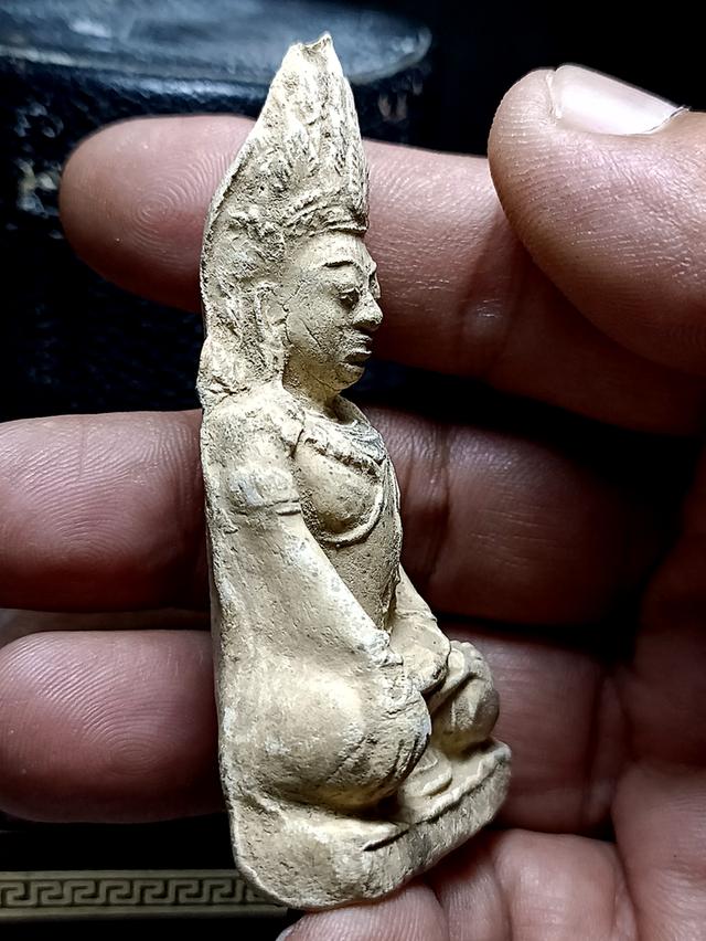 พระกรุ เทิดขนนก หริภุญชัย รูปที่ 9