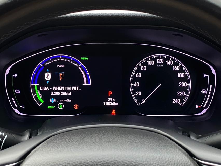 Honda Accord 2.0 Hybrid CVT  ปี 2019 เลขไมล์ 110,xxx km 18