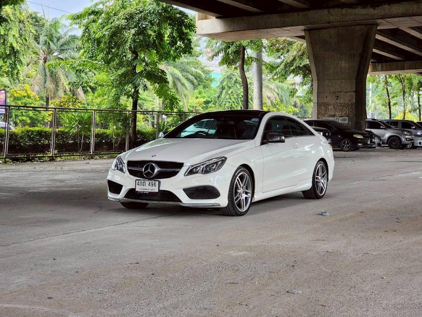 ขายรถ Benz E200 CGI Coupe AMG W207 ปี 2015 สีขาว เกียร์ออโต้
