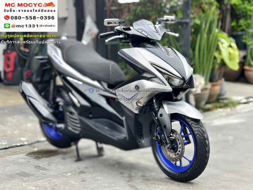 Aerox รุ่นTop Abs 2017 เครื่องท่อเดิมเสียงเงียบ ใช้งานได้ปกติ ชุดสีตามสภาพ มีเล่มเขียวชุดโอนให้ครบ NO1048