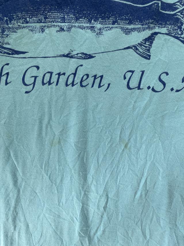 vtg tees 80s ตะเข็บเดี่ยว cotton 100% ป้าย oneita จาก u.s. รูปที่ 5