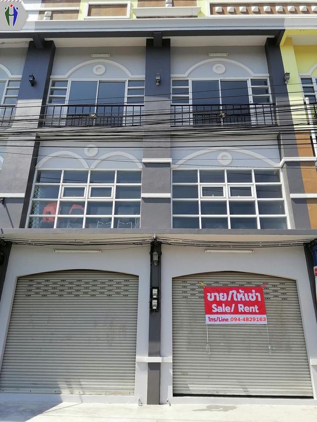 อาคารพาณิชย์ให้เช่า พัทยาเหนือ- นาเกลือ ติดทางรถไฟ 1
