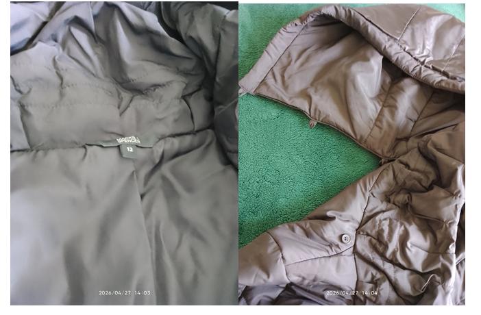 เสื้อแจ็กเก็ต UNIQLO  แบบมีฮู้ด มือสอง รูปที่ 8