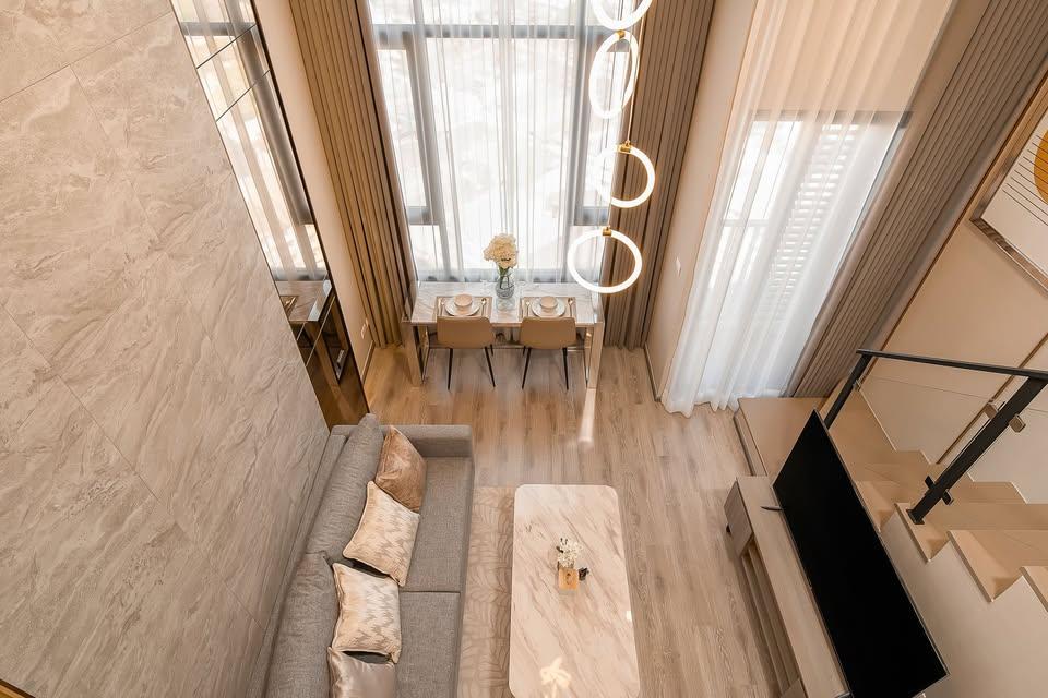 คอนโด 2 ชั้น ม.เกษตร เช่า Knightsbridge เกษตร โซไซตี้ 6