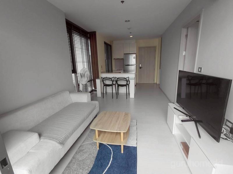 ให้เช่าคอนโด Rhythm Sukhumvit 42 ริธึ่ม สุขุมวิท 42 ห้องมุม ขนาด 56 ตรม 1นอน 1น้ำ ชั้น 23 เฟอร์นิเจอร์ครบ พร้อมอยู่ - gh 5