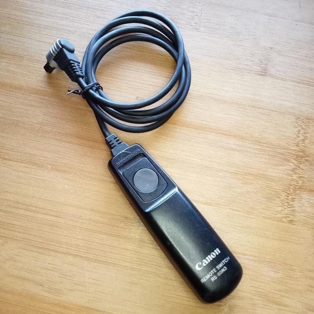 รีโมทกล้อง Canon Remote Switch RS-80N3 สภาพดี 490 บาท รวมส่ง