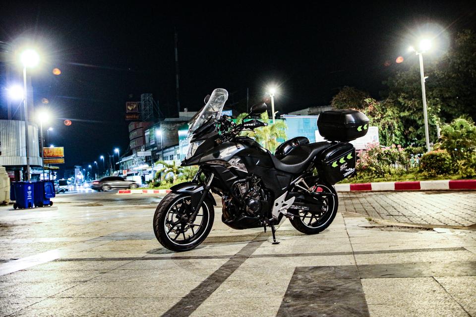 Honda cb500x ปี 2013 ภาษีไม่ขาด พร้อมปี๊บ 3 ใบ