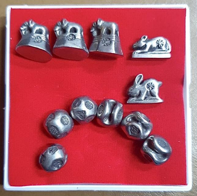 พดด้วงรูปช้าง พดด้วงช้าง พดด้วงโบราณ ขนาด9กรัม 4