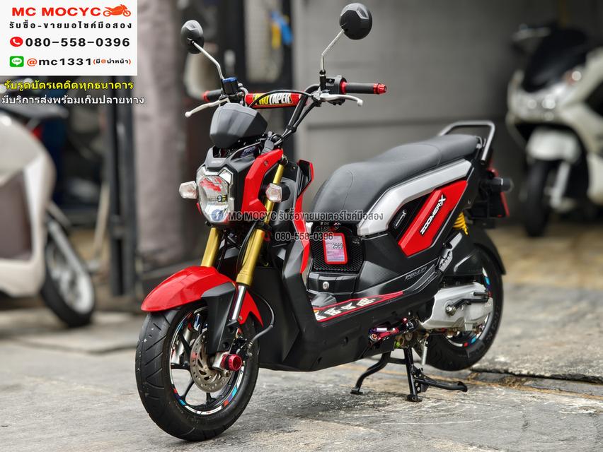 Zoomer x 2013 เครื่องท่อเดิมเสียงเงียบ ใช้งานได้ปกติ มีเล่มเขียวชุดโอนให้ครบ NO1135 2