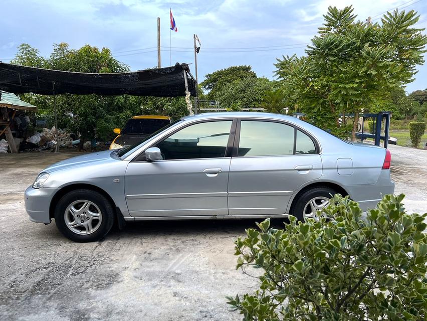 Civic ไดแมนชั่น ปี2001 ออโต้ มือเดียวป้ายแดง สีเดิม ไม่เคยแก๊ส 3