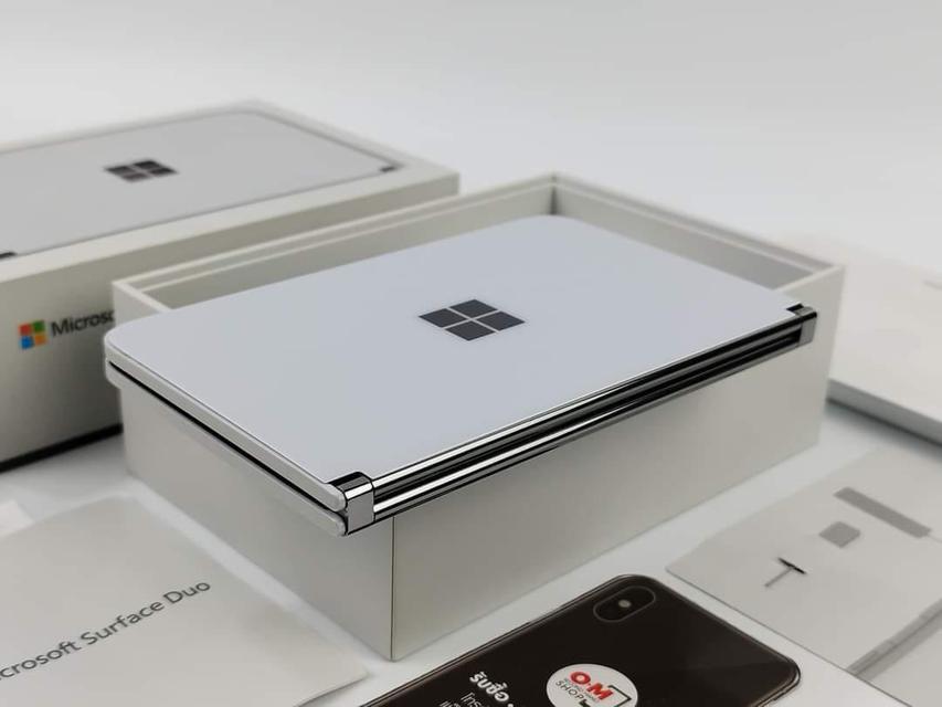 ขาย/แลก Microsoft Surface Duo 6/128GB สี Glacier Snapdragon855 แท้ ครบกล่อง เพียง 12,500 บาท  3