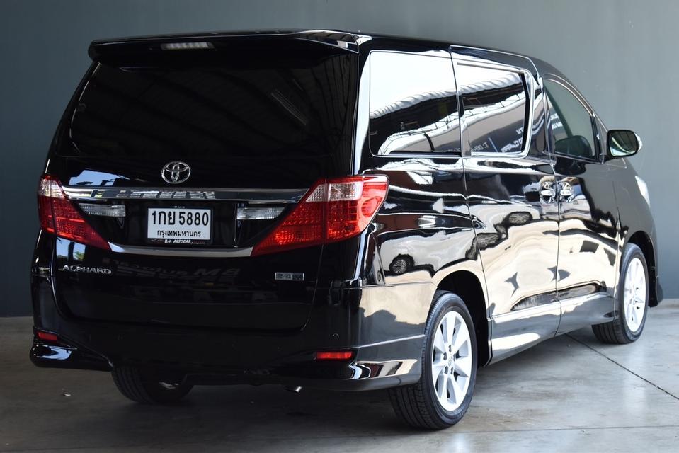 TOYOTA ALPHARD 2.4V ปี 2013 รหัส BM5880 4