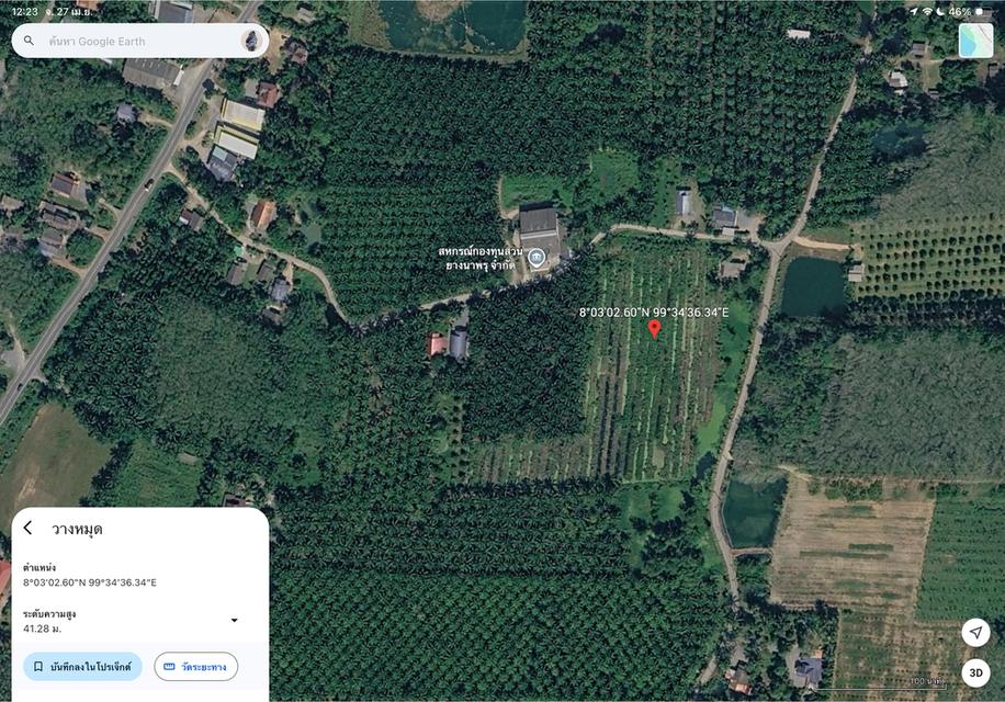 ขายที่ดิน 10 ไร่ จ.นครศรีธรรมราช อ.ทุ่งสง 2