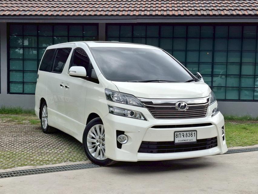รหัสรถ KN8361 TOYOTA VELLFIRE 2.4 ZG EDITIONปี 2014 