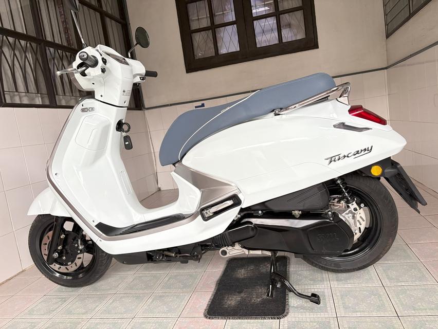Tuscany150 Keyless ไมล์แท้ สภาพใสกริ๊บ รถมือเดียว ไม่เคยล้ม สีเดิมบางๆ จัดส่งได้ทั่วไทย มีเก็บปลายทาง วิ่ง3000 ปลายปี67 7
