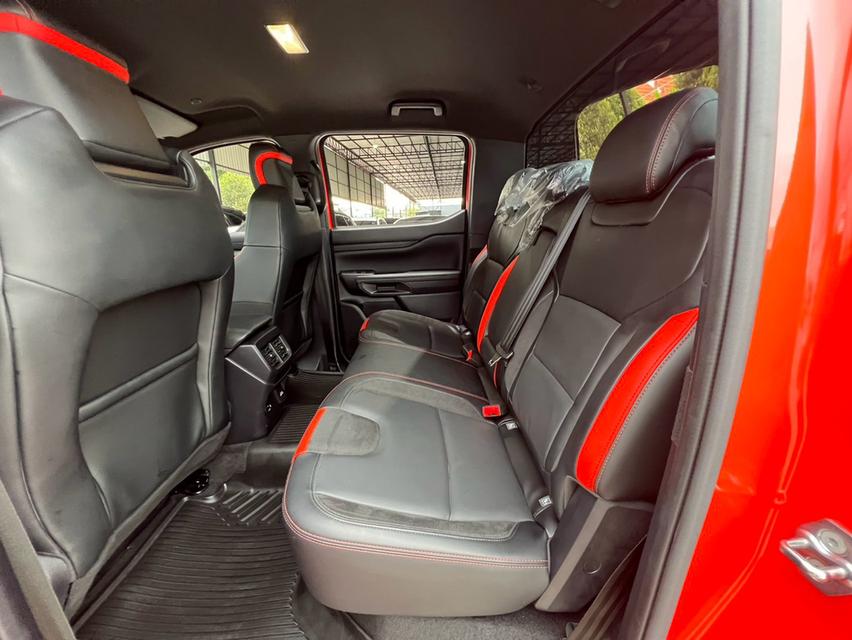 FORD RANGER, 3.0 RAPTOR ECOBOOST 4WD ปี 2022 โฉม DOUBLE CAB สีส้ม สวยจัดๆ เกียร์ออโต้ 10 สปีด รูปที่ 12