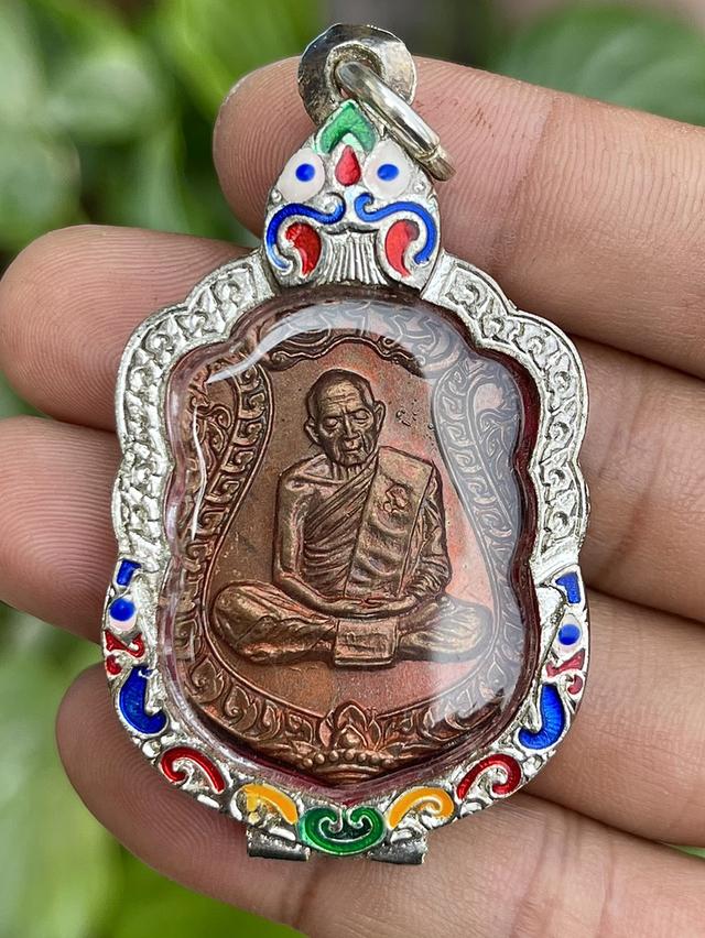 เหรียญเสมา 8รอบ หลวงปู่ทิม ปี2518 วัดละหารไร่ เนื้อทองแดง ผิวไฟ โค๊ตนะ