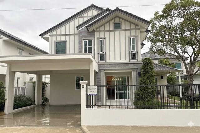 ให้เช่าบ้านเดี่ยว 2 ชั้น โครงการ วิลลาจจิโอ3 ศรีนครินทร์-บางนา ตกแต่งครบพร้อมเฟอร์นิเจอร์ 1