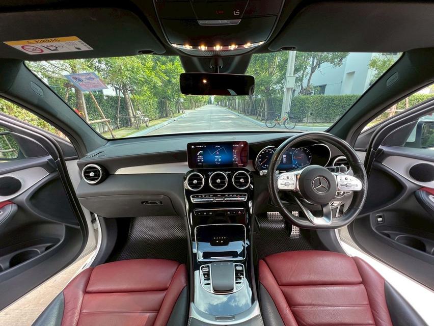Benz GLC220d Coupe AMG ปี 2022✨ รถมือเดียวป้ายแดงออกห้าง ประวัติศูนย์ทุกระยะ สภาพสวย  17