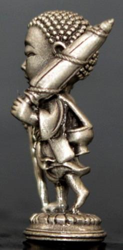 ✨ Exclusive Phra Sivali Satin Silver Amulet 2024 – Sacred Bronze Edition by Luang Pu Yen (Wat Kaeng Sadao) – Luxury Talisman for Perpetual Abundance, รูปที่ 2