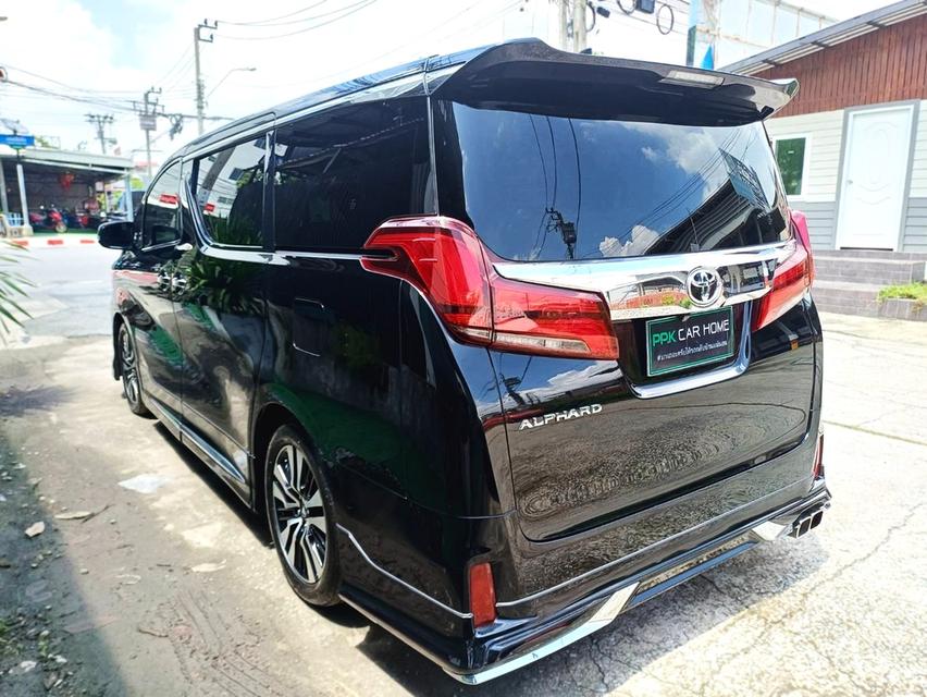 ปี2019 TOYOTA ALPHARD BLACK NIGHT SC PACKAGE AUTO TOP รถเช็คศูนย์ตลอด ประวัติดีไม่มีชน
