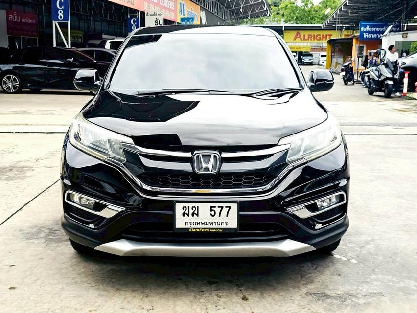 รหัสรถ SEZ577 Honda Cr-v 2.0 E 4WD (MNC) เกียร์ ออโต้ เบนซิน สี ดำ ปี 2015 5