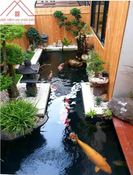 งานปรับฮวงจุ้ย สร้างบ่อน้ำ จัดสวนขนาดเล็กหน้าบ้าน>>0826632546 2