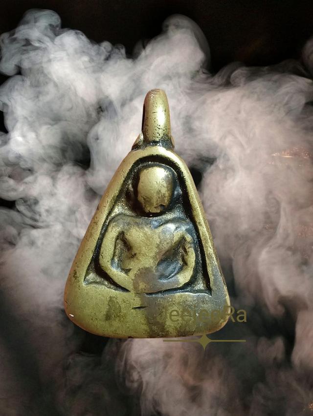 พระจอบเล็กหลวงพ่อเงินพาราแบ่งปันผ่านการใช้งานมา