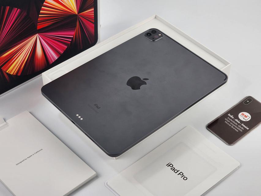 รูป ขาย/แลก iPad Pro 11inch M1 128GB Wifi สี Gray ศูนย์ไทย สภาพสวยมาก แท้ ครบยกกล่อง เพียง 20,900 บาท 4