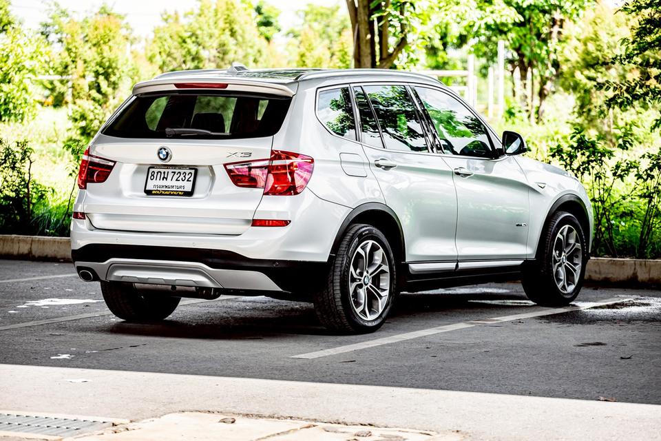 Bmw X3 XDrive20d Highline 2.0 ดีเซล สีเทา ปี 2016 6