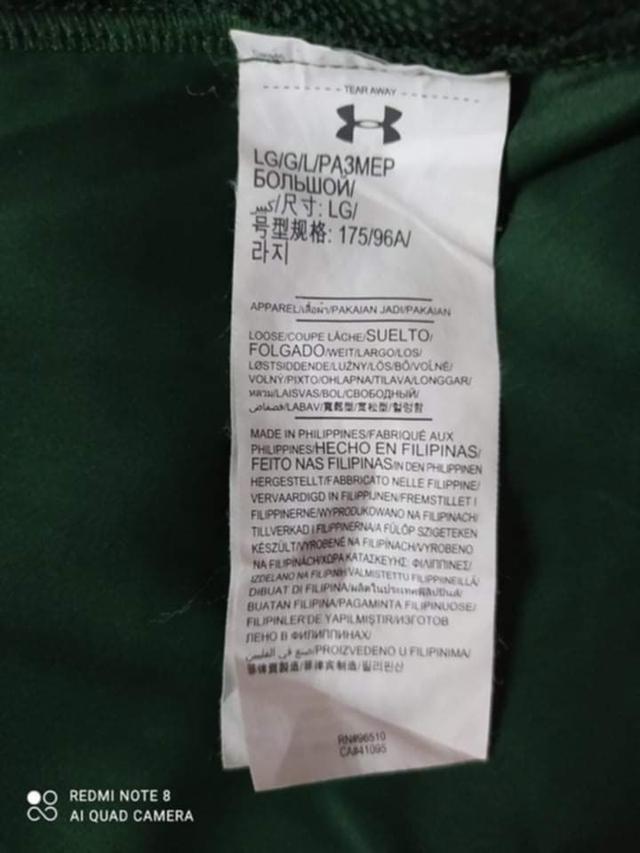 เสื้อ กีฬา แบรนด์ดัง Under armour สภาพเหมือนใหม่ รูปที่ 5