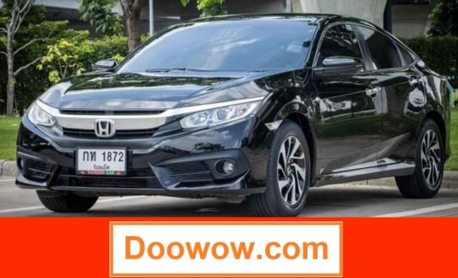 HONDA CIVIC FC 1.8 EL เกียร์ออโต้ ปี 2016 