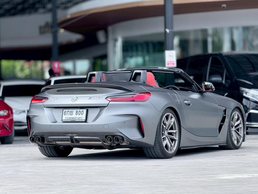 ปี 2023 BMW Z4 G29 (ปี 18-25) 3.0 M40i Convertible สีเทา แร็พสติกเกอร์สีเทาด้าน 5
