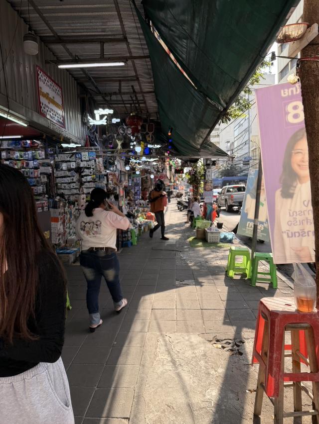 ปล่อยเช่าที่ขายของ ย่านถนนเสือป่า 7