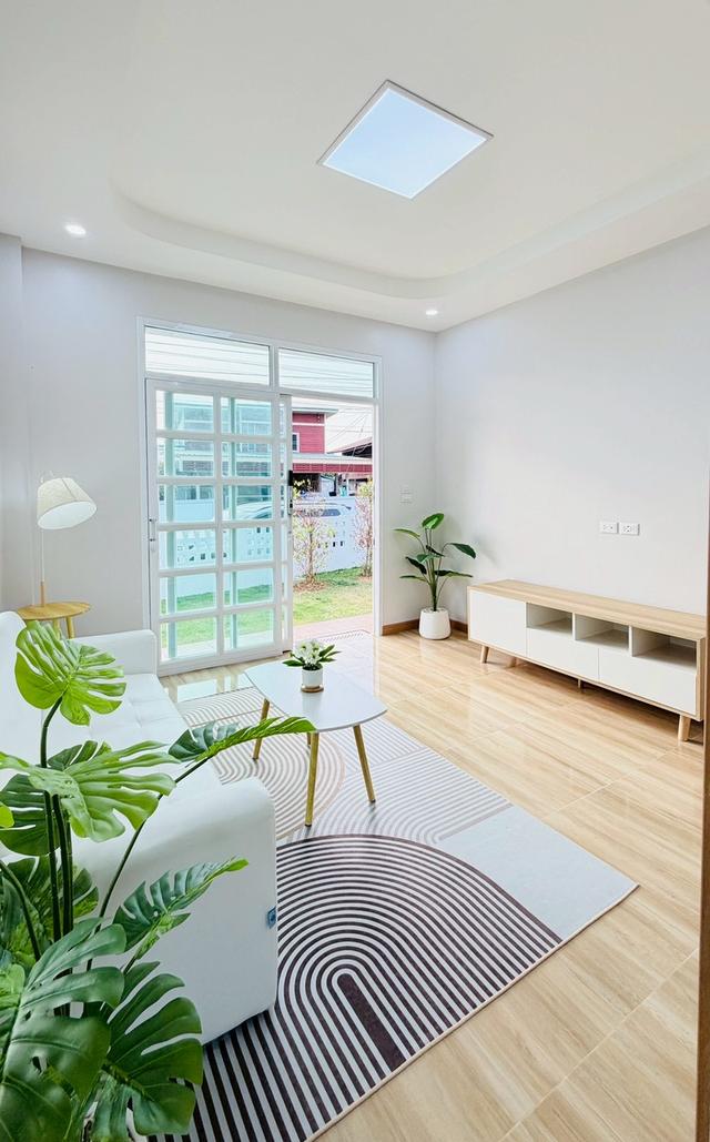 บ้านเดี่ยวชั้นเดียว 2 ห้องนอน 1 ห้องน่ำ 4