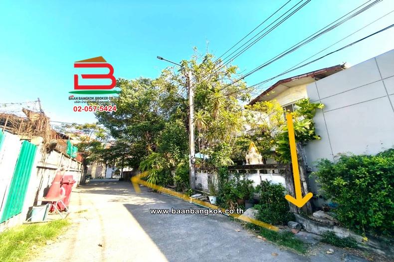 ที่ดินพร้อมบ้าน เนื้อที่ 151 ตร.ว. ซอยสุขุมวิท 64 (ซอยรร.พงษ์เวชอนุสรณ์ 2) แขวงบางจาก เขตพระโขนง 1