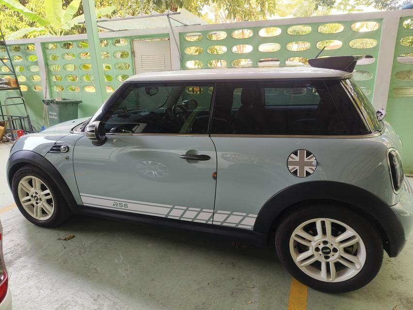 Mini cooper R56 Lci 2011แท้ รถศูนย์ สีฟ้า-ขาวเงาวับเคลือบแก้วให้แล้วทั้งคัน รูปที่ 4