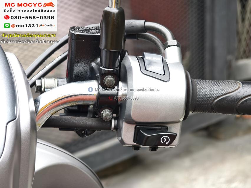 Scoopy i 2018 วิ่ง4000โล รถบ้านแท้เครื่องท่อเดิมๆ กุญแจ2ดอกบุคเซอวิสครบ No1116 8