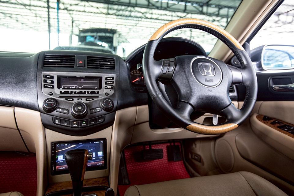 รหัสรถ GT3740 #Honda #Accord 2.4 ปลาวาฬ  ปี 2003 สีเดิมๆสวยๆ 16