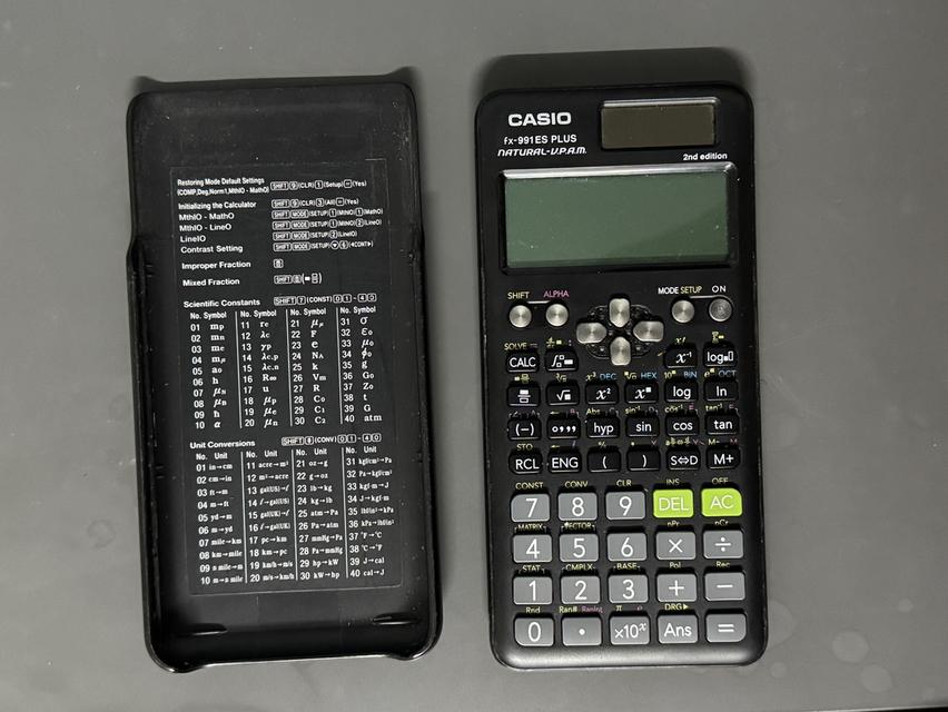 CASIO เครื่องคิดเลขวิทยาศาสตร์