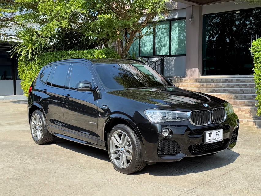 2017 BMW X3 20D MSPORT รถมือเดียวออกป้ายแดง รถวิ่งน้อย เข้าศูนย์ทุกระยะ ไม่เคยมีอุบัติเหตุครับ