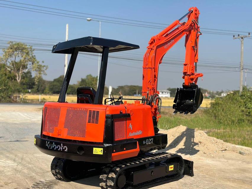 ขายถูก KUBOTA KX 027 รถขุดสภาพดี 3