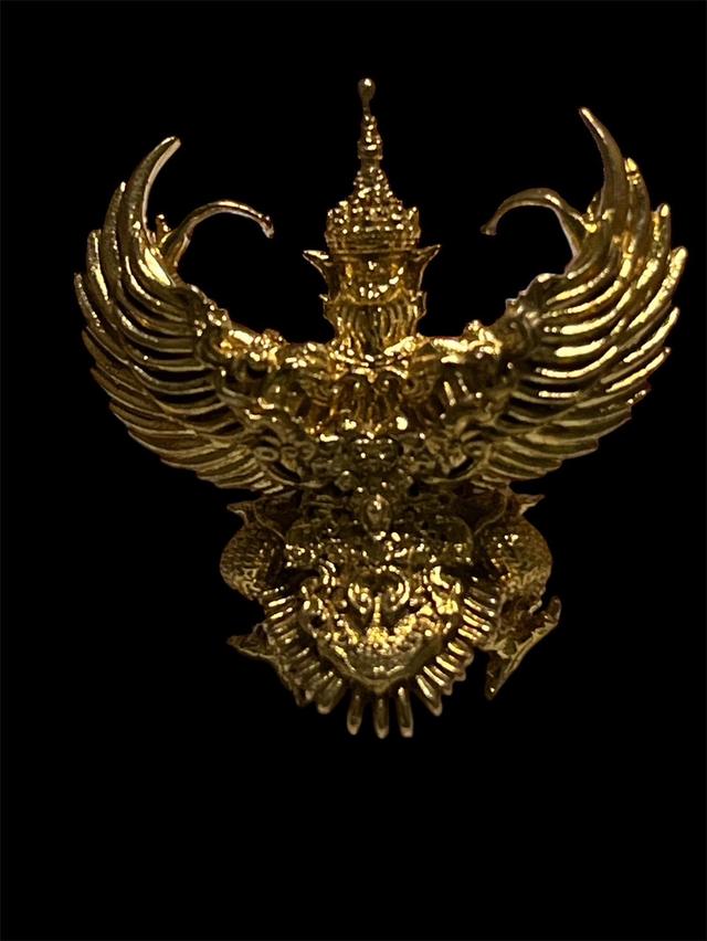 ครุฑ รุ่นเศรษฐีเงินไหลมา วัดพระธาตุ ปี62 เรื้อทองชนวนระฆัง รับประกันแท้ 2